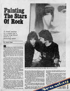 Painting the Stars of Rock Newsday.jpg (934521 bytes)